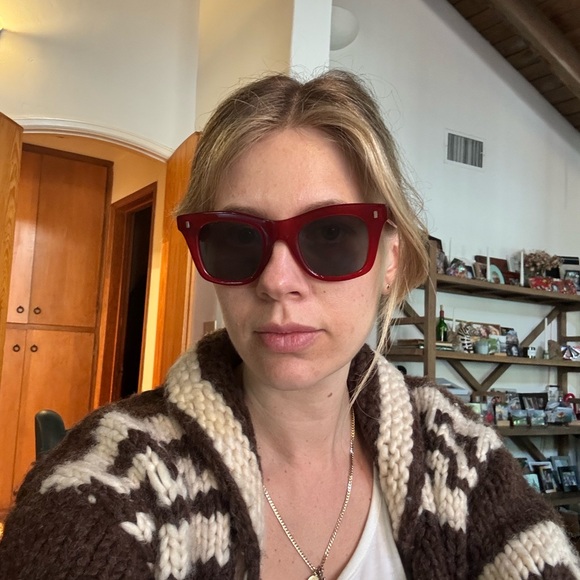 Celine Red Sunglasses